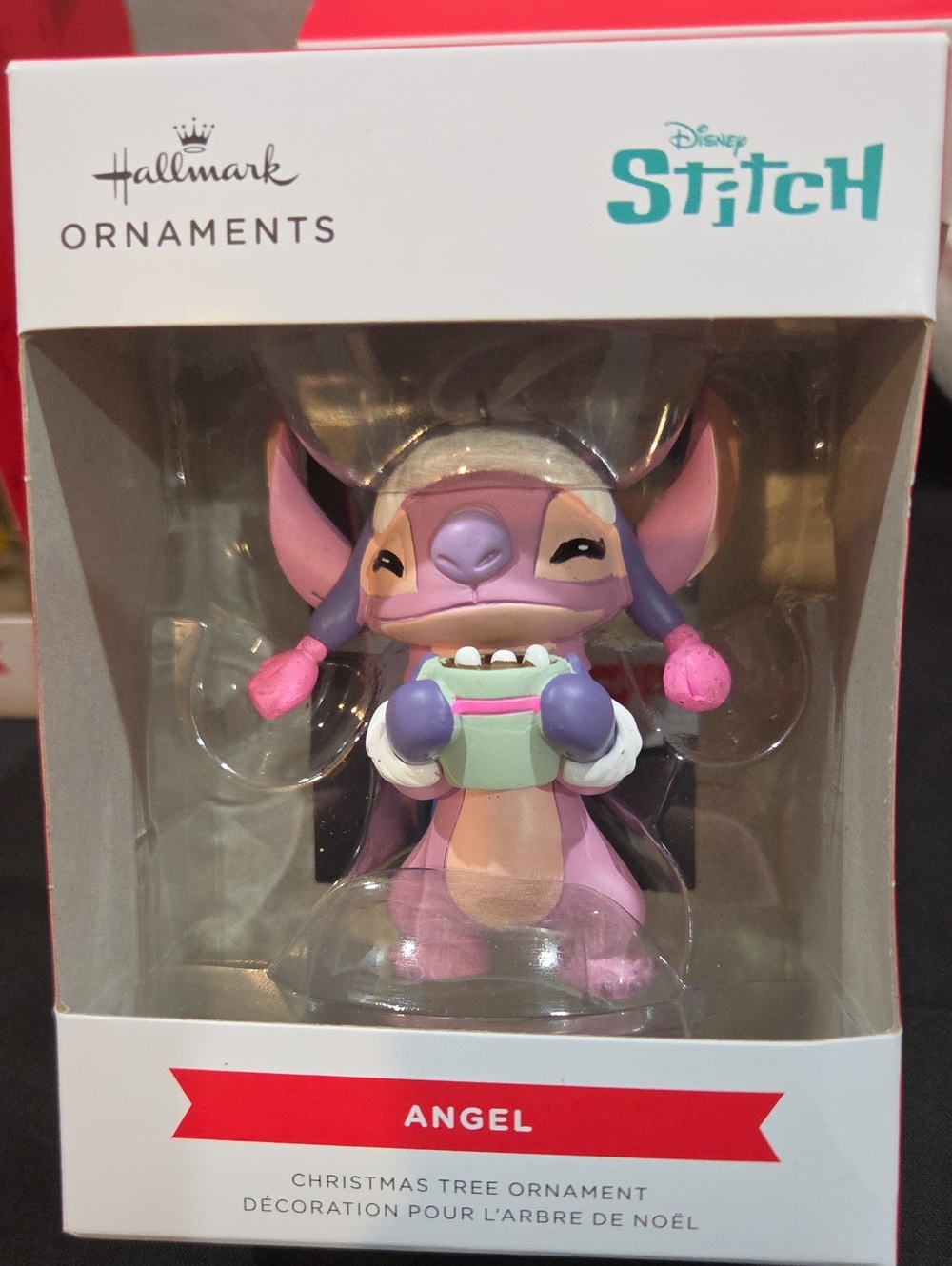 DISNEY STITCH ANGEL ORNAMENT